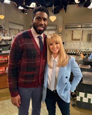 Melissa Rauch Instagram - The day is here, our Night Court Season 3 Finale! I know I have said, “You don’t want to miss” an episode  in the past and I stand by all of those times...but TONIGHT…tonight is different. Like, if you miss tonight, you’re gonna feel really f’in bad about it tomorrow, and as your friend, I do not want that for you. Look, I promise an hour of really great television with two back to back absolutely stellar episodes. At 8:00/7:00c we have @michaelurielikesit and @marshawarfield bringing their immense talents to our penultimate episode where Michael stars as the “Funnest Judge in the City” and Marsha returns as the iconic Roz Russell. Then at 8:30/7:30c we have @bigbangtheory and @youngsheldoncbs worlds collide with Night Court as Big Bang multiverse powerhouses @raeganrevord and #SimonHelberg appear in a jaw-dropping season 3 closer that will really drive home why this is not to be missed! Every one of our incredible Night Court family @just_lacretta @nyambi @wendiemalick @garyanthonywilliams @hiryanhansen @realrayabruzzo #JohnLarroquette brought down the house during the taping of this and I can’t wait for you all to check it out. See you there TONIGHT on @nbc starting at 8:00pm! 💙
