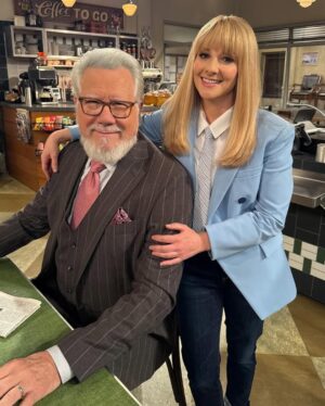 Melissa Rauch Instagram - The day is here, our Night Court Season 3 Finale! I know I have said, “You don’t want to miss” an episode  in the past and I stand by all of those times...but TONIGHT…tonight is different. Like, if you miss tonight, you’re gonna feel really f’in bad about it tomorrow, and as your friend, I do not want that for you. Look, I promise an hour of really great television with two back to back absolutely stellar episodes. At 8:00/7:00c we have @michaelurielikesit and @marshawarfield bringing their immense talents to our penultimate episode where Michael stars as the “Funnest Judge in the City” and Marsha returns as the iconic Roz Russell. Then at 8:30/7:30c we have @bigbangtheory and @youngsheldoncbs worlds collide with Night Court as Big Bang multiverse powerhouses @raeganrevord and #SimonHelberg appear in a jaw-dropping season 3 closer that will really drive home why this is not to be missed! Every one of our incredible Night Court family @just_lacretta @nyambi @wendiemalick @garyanthonywilliams @hiryanhansen @realrayabruzzo #JohnLarroquette brought down the house during the taping of this and I can’t wait for you all to check it out. See you there TONIGHT on @nbc starting at 8:00pm! 💙