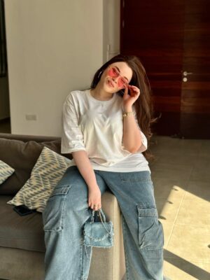 Michelle Mosalakae Instagram - Casual girlie in the building 💙 🙋🏼♀️