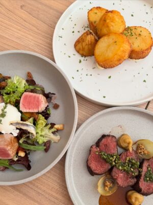 Michelle Mosalakae Instagram - Discovered this stunning culinary gem in Houghton, Johannesburg, and I’m blown away! 😍 Their Seared Angus Fillet was absolute perfection🤌🏼
But what truly makes this place special is the story behind it. The Salt Road celebrates the heritage and artistry of salt from around the world including Baleni salt, which has been hand-harvested for centuries by Tsonga women in Limpopo. 🌿✨
This isn’t just dining…it’s storytelling on a plate. Highly recommend! ✨ @thesaltroad_houghton