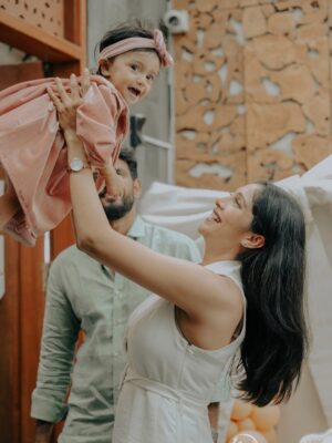Milana Nagaraj Instagram - Celebrating our precious♥️

PC: @barrys.photography
