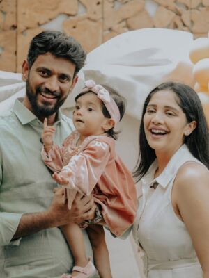 Milana Nagaraj Instagram - Celebrating our precious♥️

PC: @barrys.photography