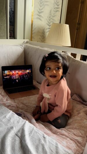 Milana Nagaraj Instagram - Gangi Gangi fan😍