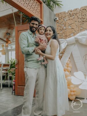 Milana Nagaraj Instagram - Celebrating our precious♥️

PC: @barrys.photography