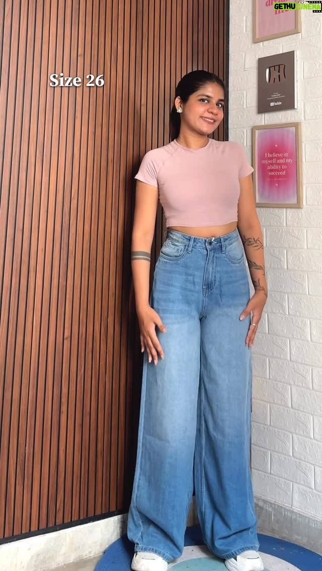 Miss Taanii - 3 Likes - Comment for the links 💙
HIGH WAISTED AND HIGH RISE JEANS FROM FLIPKART
