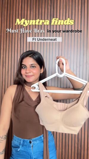 Miss Taanii Instagram - Comfiest 🫶🏻Comment” want” for Links ✨
UNDERNEAT BRAS FROM MYNTRA 
#whatsunderneat #straplessbra #paddedbra #softbra #comfortablebra