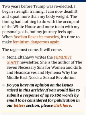 Mona Eltahawy Instagram - My new oped.
I moved to the United States from Egypt in 2000 and I have spent the past 25 years watching the US turn into Egypt
But no one is under any illusion that Egypt's dictator was freely and fairly elected. 77 million people freely and fairly elected Trump.
For as long as I could read newspapers, Iāve heard that Arabs love strongmen dictators: from Hosni Mubarak to Saddam Hussein to Muammar Gaddaf. None of them freely or fairly elected. 77 million people in the U.S. freely and fairly ejected Donald Trump. Who loves the strongman dictator?