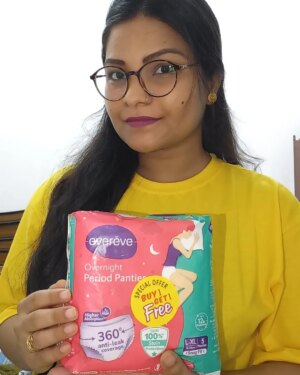 Monika Kushwah Instagram - Periods made easy with Evereve Panties
* 360° Anti-Leak Coverage for stress-free nights
* 12-Hour Protection for busy days & Peaceful sleep
* 3x More Absorbent Than Pads for heavy flow
* Snug Fit & Rash-Free Comfort just like real underwear
Bonus: Buy 1 Get 1 FREE! Available on Swiggy Instamart, Blinkit and Zepto with 10-min delivery
Say goodbye to leaks, discomfort, and stress
@evereve_periodprotection
#EverevePanties #menstrualday
#menstrualdaywithevereve #fashionista_monika #evereve