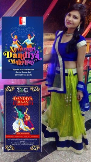 Monika Kushwah Instagram - Wait is Over .... Dandiya Night is here...
#dandiyanight #navratrivibes #dandiya2025 #theterrace #theterraceskybarandlounge #sohogarden #GhaziabadDiaries #ghaziabad #fashionista_monika