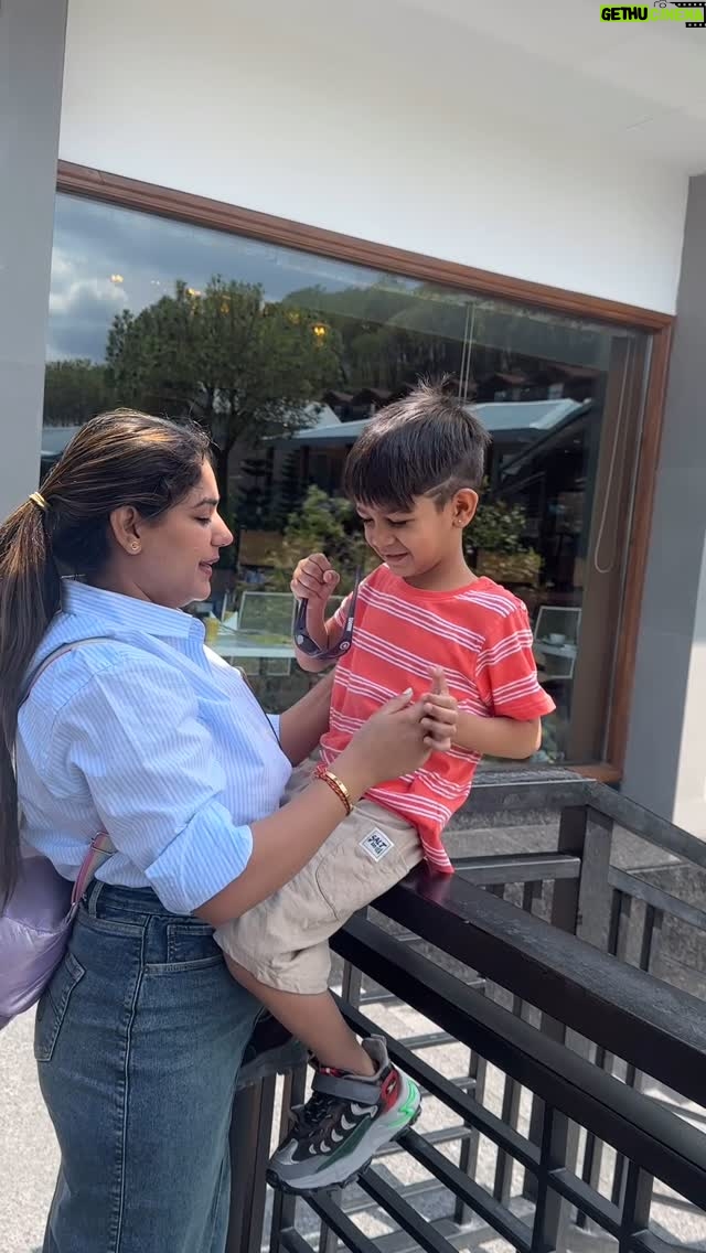 Monika Sharma - 145 Likes - With my naughty Beta 🧿 
#MonikaSharma #Instagood ##insta ##reel #love #son #motherhood  #friend #desi #swag