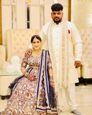 Monika Sharma Instagram - 🧿❤️🌎 @monikasharma_official 

#husbandwife❤️ #myworld🌎