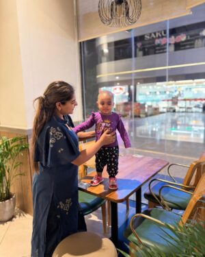 Monika Sharma Instagram - The Only Reason 🧿 
#MonikaSharma #Mom #Mother #daughter