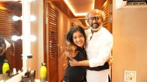 Monisha Blessy Instagram - 📌12.12.2024✨ This day this moment ! Miracles do happen ! The way Sir hugged with excitement 🥹🌟 
SuperStar for a reason 🤍 
#HappyBirthdaySuperstarRajinikanth Sirrr😎 

#coolie 

Thanking GOD for this blessing 🥹❤️ #Blessed #PraisebetoGOD