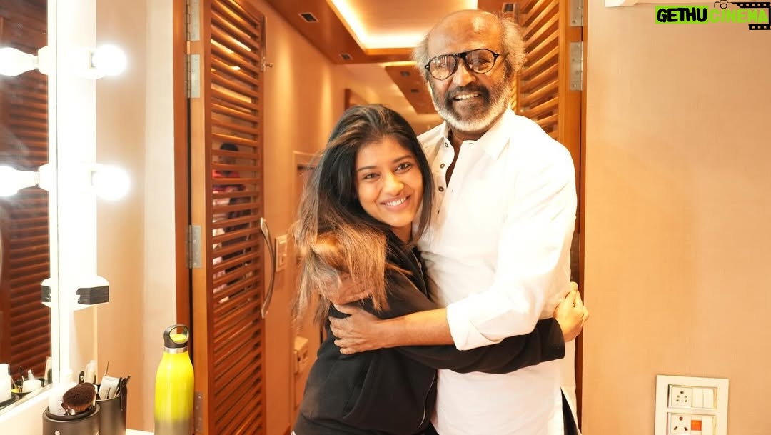Monisha Blessy - 271.5K Likes - 📌12.12.2024✨ This day this moment ! Miracles do happen ! The way Sir hugged with excitement 🥹🌟 
SuperStar for a reason 🤍 
#HappyBirthdaySuperstarRajinikanth Sirrr😎 

#coolie 

Thanking GOD for this blessing 🥹❤️ #Blessed #PraisebetoGOD