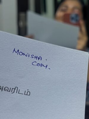 Monisha Blessy Instagram - Thanks to GOD for His immense grace and guidance in my journey. ♥️

A big thanks to @lokesh.kanagaraj anna for trusting me and giving me this huge opportunity in #Coolie it truly means the world to me.

As @rajinikanth sir always says, miracles do happen… and for me, just being part of this film itself is nothing short of a miracle.
Sharing the screen with so many great and inspiring actors is something I will cherish forever.

And

Congratulations on completing an extraordinary 50 years in cinema Super star #RajiniKanth sir ♥️
No words can truly describe  what you mean to me and to countless fans you are beyond definition, beyond comparison.

Sharing the screen with you has been one of the biggest blessings and proudest moments of my life. Your journey, humility, and passion for your craft inspire me every single day.

It’s an honour to witness your golden milestone, sir.

Playing ‘Priya’ has been such a beautiful experience Special thanks to @chandhru_anbazhagan bro for the constant support and guidance ✨

This film will always hold a very special place in my heart, and I’m beyond grateful for every single moment of it.

#Coolie Mania Begins worldwide from today 🌟

@sunpictures @anirudhofficial #AamirKhan #Nagarjuna @nimmaupendra #SathyaRaj @SoubinShahir @shrutzhaasan @reba_john @hegdepooja @anbariv_action_director @girishgangadharan @philoedit @artdirector_satheeskumar @iamsandy_off @chandhru_anbazhagan @praveenraja