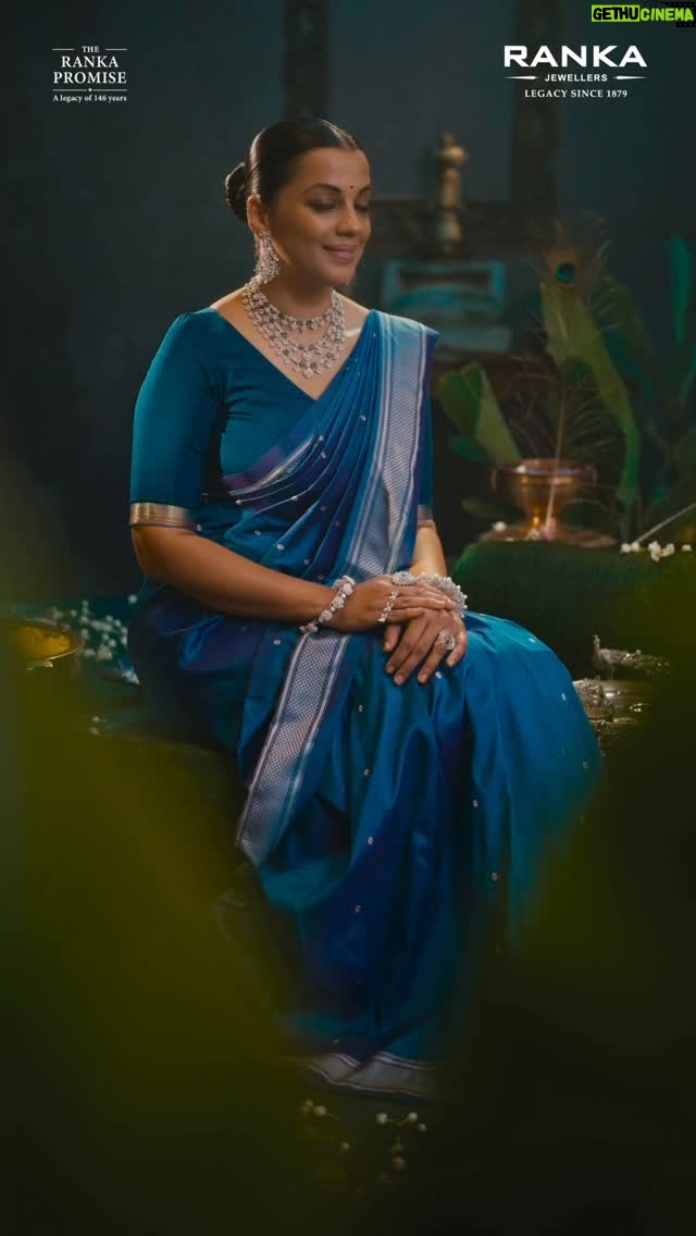Mugdha Godse - 49.5K Likes - Every piece of Gold tells a story of beauty and grace. This festive times, with each jewellery purchase you also receive Silver double its weight free. Visit any Ranka store today and make the most of a time filled with sparkle and delight.

#navratricollection #festivejewellery #rankajewellers #rankalegacy #jewelsoftradition #punejewellery #navratri #navratricolours #ghatasthapana