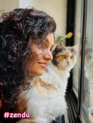 Mukta Barve Instagram - Love of my life ZENDU.
Embroidered by me 😻

#zendu #DIY #cats_of_instagram #love #catlover #catlove #embroidery #madewithlove #mycat #turkishvancat #calico #handmade
