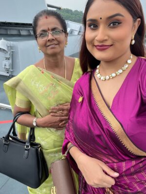 Mukul Richards Instagram - She guards the seas.
She takes care of the family.
From steel ships to steady women
strength has always been ‘she.’ ❤️💕