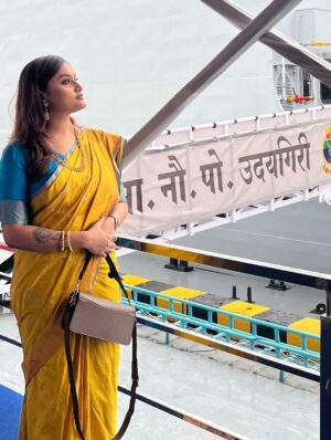Mukul Richards Instagram - She guards the seas.
She takes care of the family.
From steel ships to steady women
strength has always been ‘she.’ ❤️💕