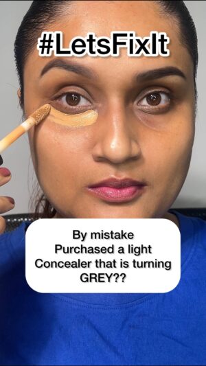 Mukul Richards Instagram - For the 1000th time, concealer paglu at your service !! Orange corrector used here for fixing the concealer is from @typsybeauty