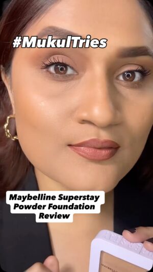 Mukul Richards Instagram - Beheno mere Vichar on this compact part 1
- its got pretty good coverage
- despite such good coverage it doesnt feel or look heavy on face
- shades can be better yaaa for the diverse indian market
Here i have used @maybelline_ind superstay powder in shade 310.. but halka sa laal ho gya mere pe(i guess il wear this shade for night parties lol).. so i have ordered the next lighter shade ie 228… fingers crossed.. agar mujhe match mil gya toh tumhe pakka bataungi