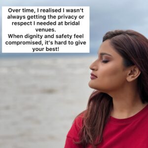 Mukul Richards Instagram - Here’s a little get to know me 💙
Many of you ask me about bridal makeup services, and why I don’t take them up anymore.
This carousel is a piece of my journey 💕 the choices I’ve made for my peace, dignity, and lifestyle.
Grateful for everyone who’s been part of it