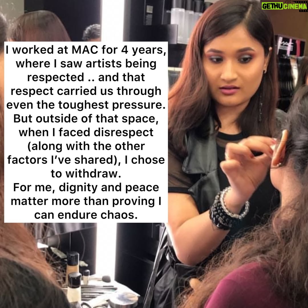 Mukul Richards - 4.8K Likes - Here’s a little get to know me 💙
Many of you ask me about bridal makeup services, and why I don’t take them up anymore.
This carousel is a piece of my journey 💕 the choices I’ve made for my peace, dignity, and lifestyle.
Grateful for everyone who’s been part of it