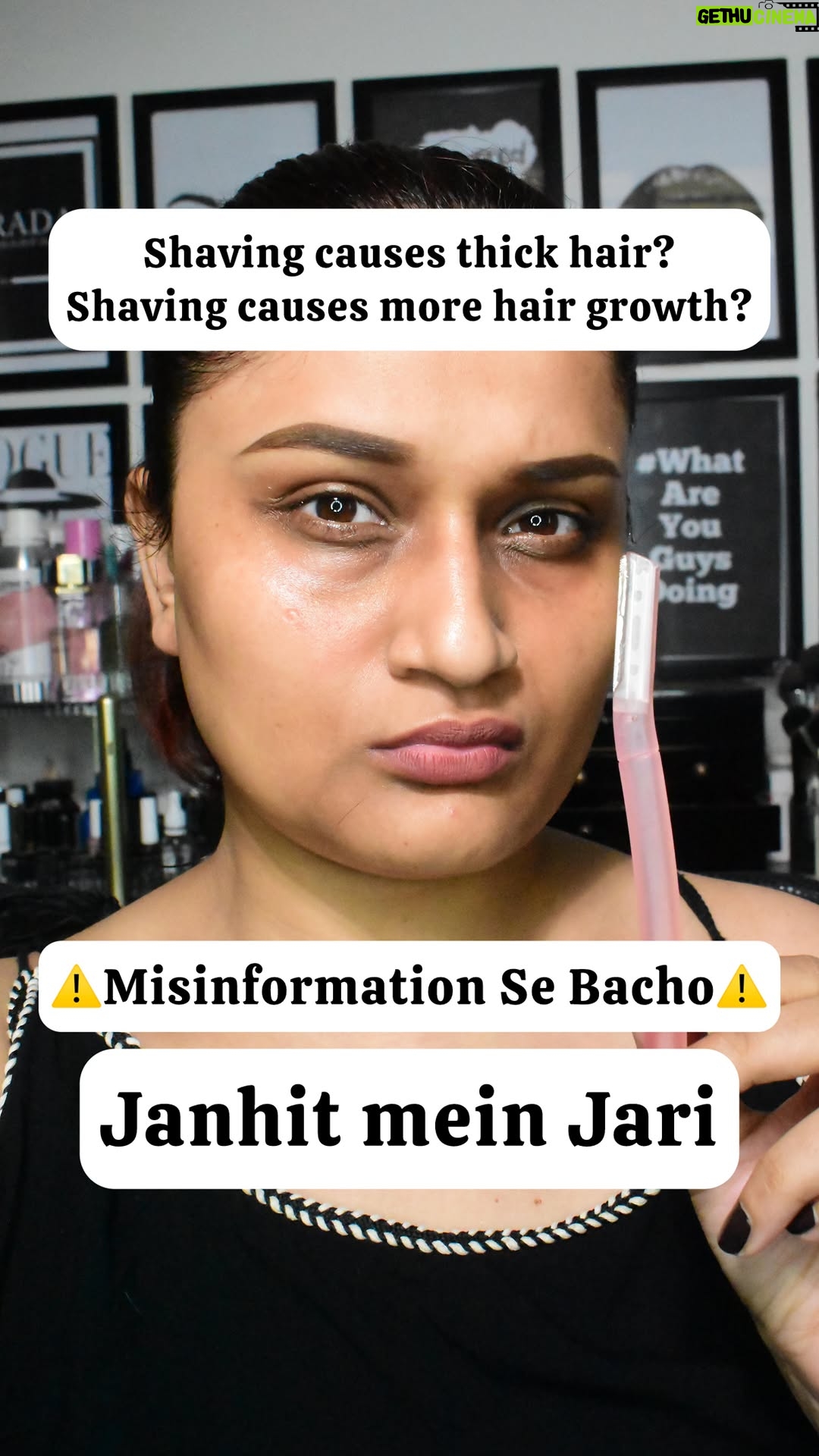 Mukul Richards - 3.4K Likes - Few Pros of Shaving : 
	1.	Precision Shaving: The razor is designed for targeted areas, allowing for precise hair removal on the face without irritating the skin.
	2.	Exfoliation Benefits: It not only removes facial hair but also helps in gently exfoliating dead skin cells, giving a smoother complexion.
	3.	Cost-Effective: It’s more affordable than salon threading or waxing, making it a budget-friendly option for facial hair removal.
	4.	Convenient for Travel: Compact and easy to carry, it’s perfect for quick touch-ups on the go.
	5.	Less Painful: Compared to waxing or threading, it is relatively painless, reducing the risk of skin irritation.
	6.	Makeup Application: Provides a smoother base for makeup application, allowing foundation and other products to sit better on the skin.

Cons of Facial Razor for Women:
	1.	Risk of Nicks and Cuts: If not used correctly, it can cause minor cuts or scrapes on sensitive facial skin.
	2.	Temporary Results: Hair removal is temporary, and hair may grow back within a week or two, requiring frequent use.
	3.	Potential for Razor Burn: Improper technique can lead to razor burn or skin irritation, especially for sensitive skin.
	4.	Blunt Edge Effect: As hair grows back with a blunt edge, it may feel coarser, though it doesn’t actually become thicker.
	5.	Not Suitable for All Skin Types: Women with active acne, rosacea, or extremely sensitive skin may experience irritation or breakouts.
	6.	Skill Required: Proper technique is essential to avoid cuts, ingrown hairs, or uneven hair removal.
Razor used came in my Nykaa PR kit @mycarmesi facial razor for women @napbynykaa @mynykaa