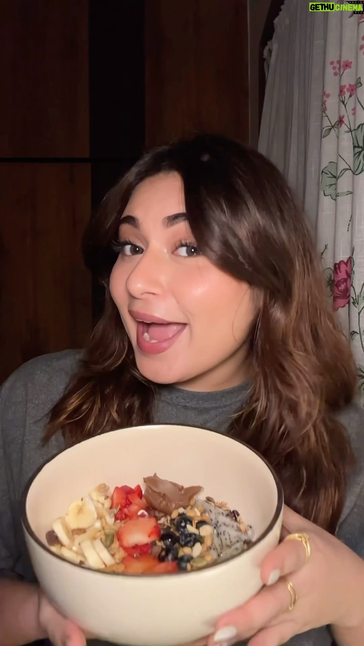 Muskan Roy - 3.7K Likes - a very tasty breakfast if you ask me yum yum in my tum 😋