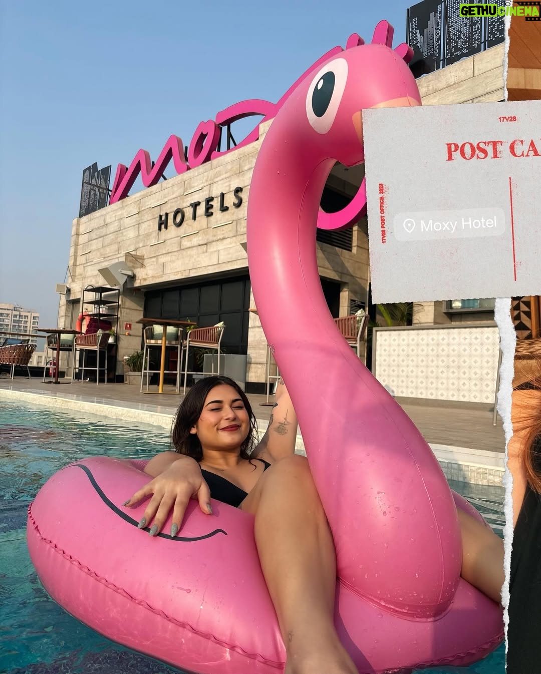 Muskan Roy - 4K Likes - fun day at @moxymumbai 🦩

Do check out the Moxy Madness package with inclusions like breakfast for two, a welcome drink on arrival, hotel credit, bonus Marriott Bonvoy points and late checkout
Head over to @moxymumbai for more info💆🏻‍♀️