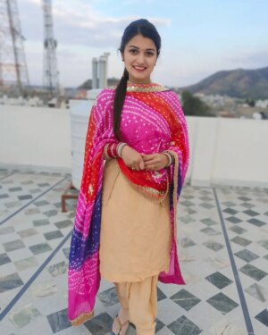 Muskan Thakur Instagram - 😍❤️😍
#ootd #punjabi #himachali #suit #girl #viral #trending #explore #muskan____thakur