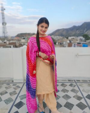 Muskan Thakur Instagram - 😍❤️😍
#ootd #punjabi #himachali #suit #girl #viral #trending #explore #muskan____thakur