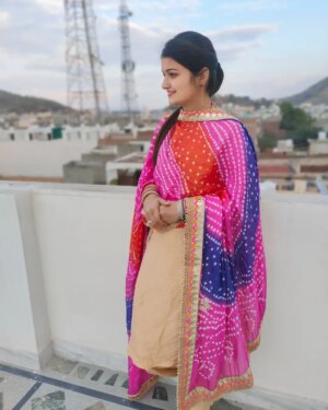 Muskan Thakur Instagram - 😍❤️😍
#ootd #punjabi #himachali #suit #girl #viral #trending #explore #muskan____thakur