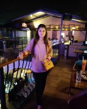 Muskan Thakur Instagram - 💞🖤💞
#ootd #chandigarh #thegreatkababfactory