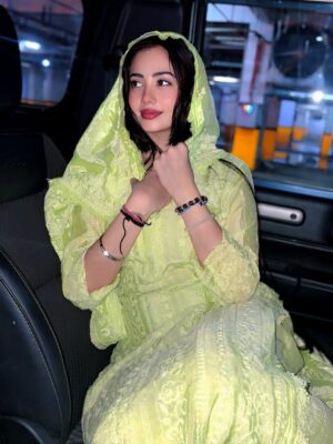 Nancy Arora Instagram - “Mohabbat ka pata nahi, bas lagaav sa hai, jo bhi keh lo, behisaab sa hai. “🤍🪬

.
.
.

#trendingnow #explorepage #instadaily #dailypost #inancyarora #fashionblogger #likesforlike #fashionmodel #dailypost #lifestyle  #foryou #traditional #look