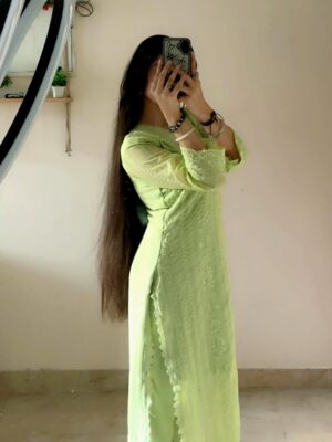 Nancy Arora Instagram - “Mohabbat ka pata nahi, bas lagaav sa hai, jo bhi keh lo, behisaab sa hai. “🤍🪬

.
.
.

#trendingnow #explorepage #instadaily #dailypost #inancyarora #fashionblogger #likesforlike #fashionmodel #dailypost #lifestyle  #foryou #traditional #look