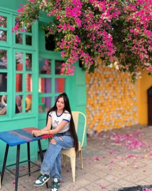 Nancy Arora Instagram - The greatest blessing god gave me is you.🤍🪬

.
.

#trendingnow #explorepage #instadaily #dailypost #inancyarora #fashionblogger #likesforlike #fashionmodel #dailypost #lifestyle #foryou