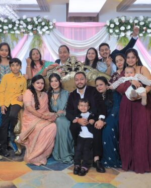Nancy Goyal Instagram - Jab mile the tab laga nahin tha yha tak ka safar hai,
Ab yha tak hai saath, toh humesha ban kar rehna humsafar !! ♥️
Roka hogyaaaa!;) ♥️🥹