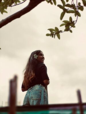 Nandini Padmukh Instagram - “She wore flowers in her soul, not just her hair.”✨