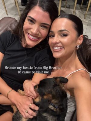 Natalie Negrotti Instagram - Dreams do come true! Honored to be competing with my sister as my teammate on the Amazing Race season 38. This is the coolest and most proud moment of my entire life so far!!!! SOOO GRATEFUL my heart is full 🤗 We flew to LA and had the best time ever at our Premier Party I LOVE U SISSY @stephanienegrotti and thank you to everyone who showed up we loved meeting you all 🖤 1st leg is complete see you all Wednesday for episode 2! Thank you to @sherrihill for dressing me I felt like a princess! 📸: @taylor.mcwhorter #theamazingrace #tar #tar38