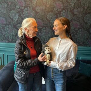 Natalie Portman Instagram - Jane Goodall was my ultimate hero- as a scientist breaking new ground, as a woman breaking all expectations, and as a fierce voice for animals and our planet. I am heartbroken that she is no longer with us, but her life’s work endures and inspires me to treasure what our mothers gave us, and what Mother Earth gives us, to be wild and not be limited by anyone’s expectations, to be patient and observe carefully as a religion, and to love deeply madly and ferociously our fellow beings on this planet.