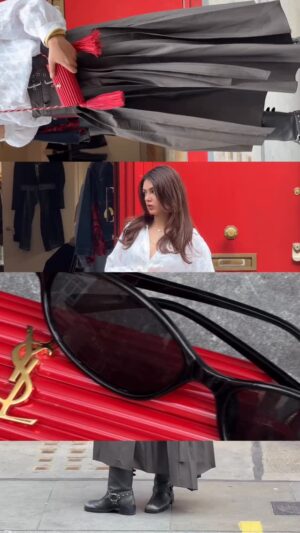 Natallia Aroraa Instagram - spotted out & about in london 💌💋

#fitchecks #londonstreetstyle #fashioncontentcreator #outfitstyling #contentinspo