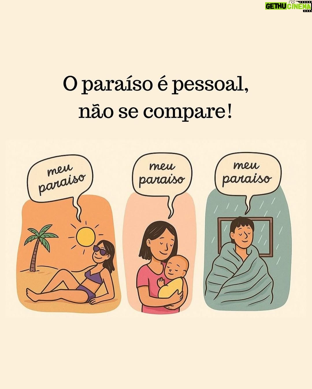 Nathalia Arcuri - 79.4K Likes - Salva esse post pra lembrar sempre disso!

A neurociência explica que nosso cérebro tem um mecanismo automático de comparação social. Ele nos ajuda a avaliar onde estamos, a entender se pertencemos a um grupo e até a buscar evolução. Mas quando essa comparação deixa de ser saudável e se transforma em padrão, nasce a frustração.

Admirar alguém pode ser combustível: inspira, motiva, abre novas possibilidades. Mas transformar a régua do outro na sua própria medida é ignorar toda a complexidade que existe nos bastidores de cada vida. Você não vê as dores, os fracassos e as renúncias que moldaram aquele resultado. Só enxerga o palco iluminado, nunca os ensaios em silêncio.

Quando você insiste em se comparar, gera uma distorção perigosa: diminui suas conquistas e invalida o seu processo. E esse é o veneno que corrói a autoconfiança.

O antídoto? Reconhecer que cada jornada é única.
Use a régua da sua própria história, e não a dos outros. Aprenda, sim. Inspire-se, sempre. Mas não entregue a medida da sua vida a quem nunca caminhou com os seus passos.

O paraíso não é coletivo, é pessoal. E ele só faz sentido quando respeita o tempo, o corpo e a mente de quem o constrói.

Fez sentido pra você? Passe adiante.