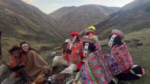 Nathalie Kelley Instagram - 41 years around the sun and my birthday dream of filming with my Quechua brothers and sisters in the Andes has finally come true courtesy of @paka @aliceaedy @sandrawinther 🦙 Thank you to Juan Yupanqui and his family @familia_yupanqui for letting us film his community for the first time….🦙 My Libra bday wish is for justice, respect and prosperity for the alpacas, llamas, vicuñas, alpaqueros, weavers and farmers of Peru. I’m so honored to be able to help tell their story…. More magic forthcoming but so far the wish fulfillment on this solar return has been out of this world. Añay Añay a Pachamamita y Los Apus 🙏🏽✨