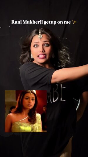 Neha Rana Instagram - Kahin wo mai to nhi 🤭🤭👍
.
.
#treandingreels #explore #transition #ranimukherjee #sawlisiekldki❤ #viral #getup