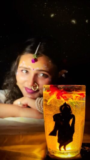 Neha Rana Instagram - Trend with my Krishna 🙏✨
.
.
#krishna #radhakrishna #radheradhe #radhakrishn #krishnalovers❤️ #trendwithkrishna #trending #trendingreels #kids #experiment #instagood #instagram #trendingsongs #foryou #newreel #instalike #instadaily #hadli #halditrend