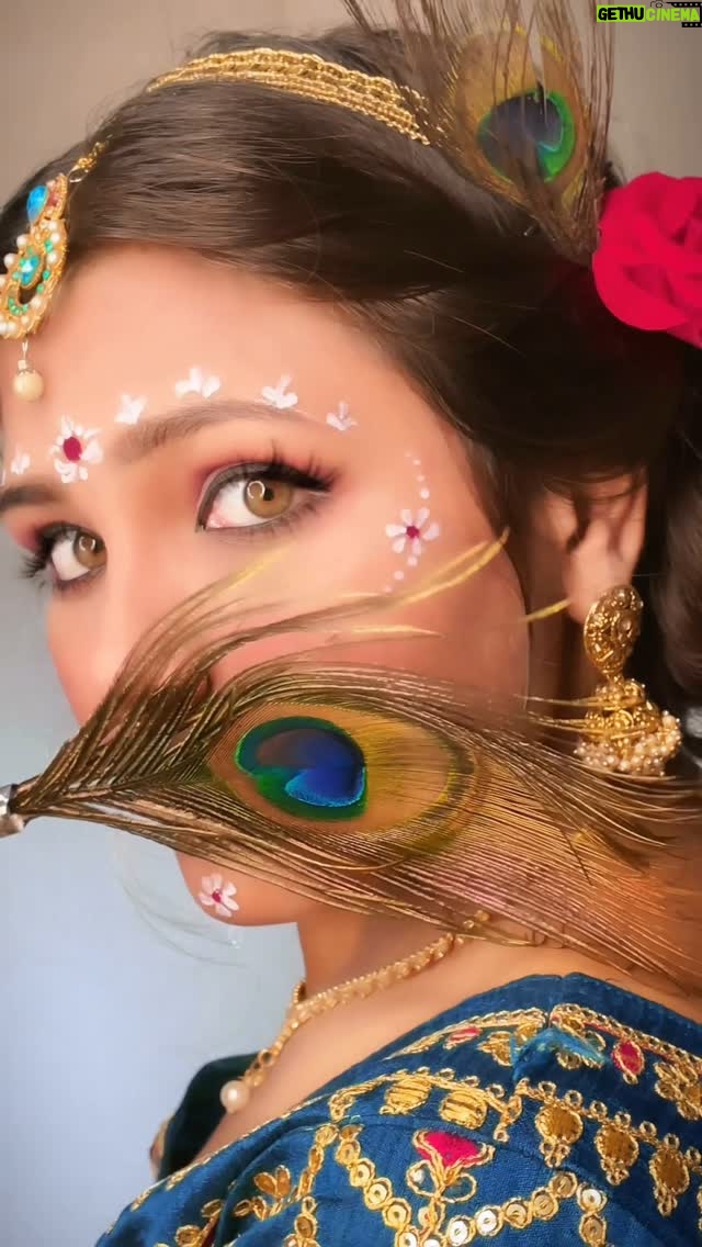 Neha Rana - 11.5K Likes - Wo radha hai ✨🦚
.
.
#radha #krishna #janmastami #explore #trending #reelitfeelit #explorepage #trend #love #prem #janmashtamispecial #janmastami