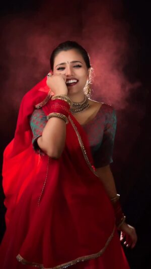 Neha Rana Instagram - Navratri vibe 😍
.
.
#navratri #navratrivibes❤️ #navratrispecial❤️ #reelitfeelit #trending #explore #trendingreels #trendingreels #trendingsongs #aishwarya #salman #fyp #neharana