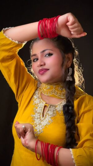 Neha Rana Instagram - Maini tere naal pyar 🫶 @karanaujla
.
.
For a reason, karan aujla, new, trending audio, punjabi songs, salwar suit, yellow outfit, tanya, music video, love, edit, transition ideas
2,422
1,993
#trendingreels #karanaujla #reelkrofeelkro
#forareason #viral #instalike #instagram #explorepage #explore #punjabi #music #love