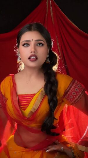 Neha Rana Instagram - This dialogue 🤭 act
.
.
.
#acting #dailogue #aishwarya #salman #humdildechukesanam #navratri #navratrispecial❤️ #viral #trending #reelitfeelit #fyp #explore #neharana